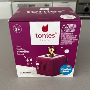 NWB Tonies Starter Set in Purple - NEVER OPENED